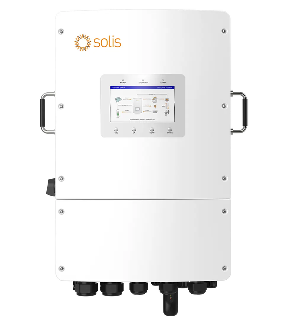 High Quality Solis Hybrid Inverter 15kw 3 Phase 10Kw Hybrid Solis Inverter Low Voltage Solar Inverter for Energy System