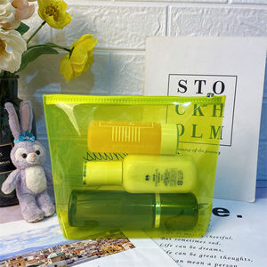 Transparent PVC Waterproof Cute Candy Color 8Inch Cosmetic <b>Bag</b> High End Durable <b>Makeup</b> <b>Bag</b> - Product Image 5