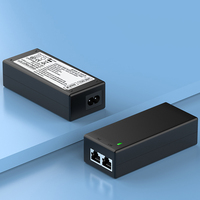 Injecteur PoE HORACO AFG2-N301 2,5 Gbit/s 30W IEEE 802.3at/af Adaptateur Plug & Play pour Caméra IP/Point d'accès sans fil DC44-57V Certifié CE/FCC