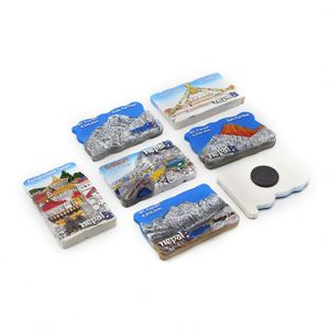 Touristic Landmark Building Polyresin Handmade Refrigerator Souvenir Gift Resin <b>Fridge</b> Magnet - Product Image 6