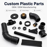 Fabricant de pièces moulées par injection plastique sur mesure OEM pour équipements industriels, raccords de tuyauterie et assemblages mécaniques
