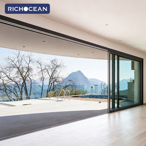 Portes coulissantes en aluminium durables RICHOCEAN Florida, double vitrage isolant, verre trempé, <span class=keywords><strong>porte</strong></span> <span class=keywords><strong>coulissante</strong></span> <span class=keywords><strong>de</strong></span> patio - Product Image 5