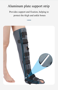 Orthosis đầu gối mắt cá chân chân cố định chân Walker mắt cá chân chân Immobilizer gãy xương đúc khởi động cho bong gân và gãy xương - Product Image 6