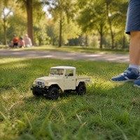 Camion RC vintage 4x4 télécommandé, pick-up rétro tout-terrain, voiture d'escalade, homologué EN71 CE, qualité hobby pour adultes