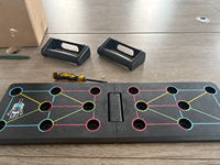 Planche de pompes portable et pliable pour l'entraînement à domicile