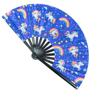 कस्टम प्लास्टिक हैंड क्लैप बड़े लकड़ी के बांस लाइन नृत्य क्लैकर शादी के क्लैक फोल्डिंग प्रशंसकों को सबलिमिनेशन ब्लैंक - Product Image 3