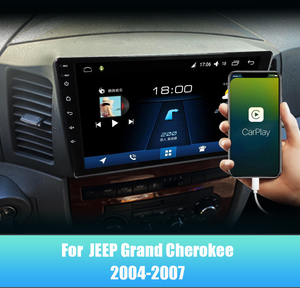 Android 11 marco estéreo Carplay Auto 8 Core para Jeep <span class=keywords><strong>Grandcherokee</strong></span> 2004-2007 Radio de coche 4G GPS reproductor Multimedia DSP IPS - Product Image 4