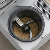Mini composteur électrique intelligent pour déchets alimentaires, recycleur de cuisine, composteur de comptoir, composteur d'intérieur, contrôlé par application, en acier inoxydable