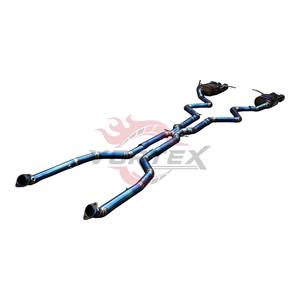 Échappement arrière Vortex Blue Titanium pour BMW M3 E90 E92 E93 V8 avec système Valvetronic et X-Pipe Performance, kit sans bruit de soupape - Product Image 3