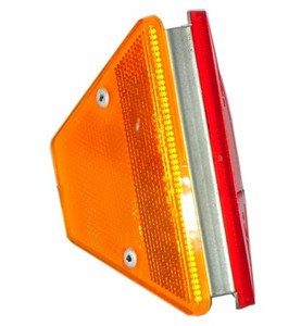 高輝度キャットアイPMMA反射プラスチック道路標識高速道路交通標識ガードレール反射板 - Product Image 2