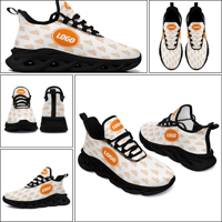 Chaussures décontractées pour hommes les mieux notées, baskets de sport géométriques respirantes pour la marche et la course pour femmes - FN003-25025212-2
