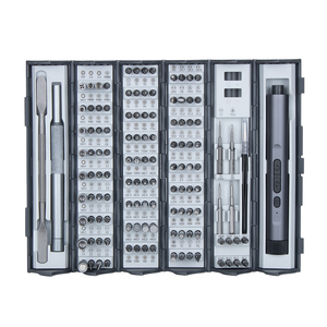 YaJin Juego de Destornilladores Eléctricos Recargables Multifuncionales 127 en 1 con Batería para REPARACIÓN DE COMPUTADORAS - Product Image 1