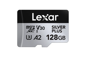 Carte MicroSDXC professionnelle SILVER PLUS 128 Go U3 A2 V30, livraison gratuite, offre spéciale - Product Image 4