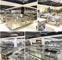 Fournitures de restaurant, équipement de cuisine, ensemble complet d'équipement pour restaurant de restauration rapide, fourniture d'équipement de restauration rapide