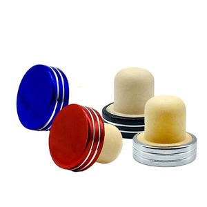 Biểu Tượng Tùy Chỉnh Đầy Màu Sắc Tổng Hợp Nút Chai Chai Thủy Tinh Kim Loại Nhôm Nút Chai Rượu Vang Chai Mũ - Product Image 1