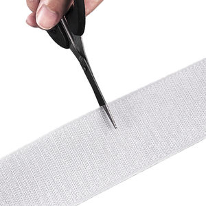Ventes en gros de bandes auto-adhésives tissées imperméables à crochets et boucles pour la couture, accessoires vestimentaires, blanc, support OEM ODM - Product Image 4