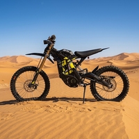Livraison Rapide Moto Tout-Terrain Électrique Sans Balais Sur Ron 72V 35AH 295N.m 10000W 80KM/H Nouvelle Couleur Blanche 2026