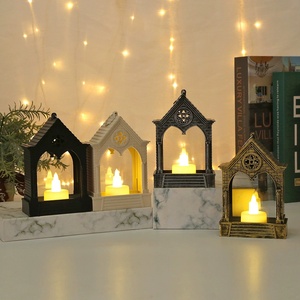 LED Candle Light com Gancho Bateria-Operado Lanterna Pendurada Halloween Party Tealight Tea Candles Decoração De Casamento Festa De Aniversário - Product Image 5