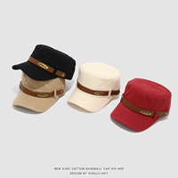 Gorra de moda personalizada de primavera para niños, unisex, estilo moderno y fresco, con visera.