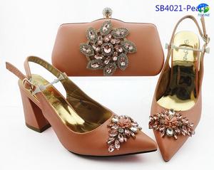 Nouvel échantillon chaussures sac ensemble chaussures de haute qualité et sac chaussures nigérianes sac assorti - Product Image 2