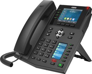 Téléphone IP Fanvil <span class=keywords><strong>X5U</strong></span> V2 avec écran couleur 35 pouces, voix HD, deux ports Gigabit, PoE, 16 lignes SIP, téléphone VoIP professionnel pour entreprise - Product Image 4
