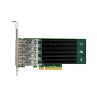 Kartu Jaringan Server Sunweit ST7219 PCIe X8 X710-DA4 10GbE Quad-port SFP+ Converged Server NIC