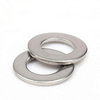 General Industry Stainless Steel Flat Washers M6 Thickness 1mm with Outer Dia 10mm