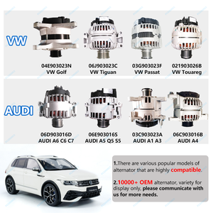 Автомобильный генератор Valeo в сборе 12V 110A 04C903023BX 04E903023N 04E903023P 04E903023P 04E903025P Запчасти для генератора для volkswagen - Product Image 5