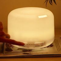 Humidificateur d'air domestique en gros d'usine, diffuseur d'arômes d'huiles essentielles, humidificateur à forte production de brume 500 ml