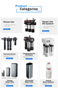 市販のコーヒーマシン用のアンチスケール高流量水フィルター清浄機システム1〜4段階で飲む製氷機 - Product Image 5