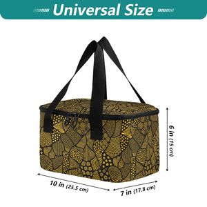 African Ethnic Tribal Pattern Insulated <b>Mini</b> <b>Cooler</b> Bag Portable Custom Print 6-Pack Small Lunch <b>Cooler</b> Bag for Lunch - Product Image 3