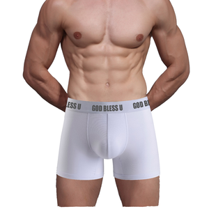 Etherlam biểu tượng tùy chỉnh của nam giới mid-tăng tóm tắt thoáng khí và Võ Sĩ OEM cơ bản phong cách dệt kim cotton <span class=keywords><strong>knickers</strong></span> cho mặc hàng ngày - Product Image 2