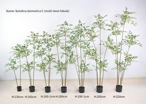 Chất Lượng Cao Nhân Tạo Cây Tre <span class=keywords><strong>180Cm</strong></span> Nhựa PE Chất Liệu Ngoài Trời Cảnh Quan Phục Sinh Bền Mini Nhân Tạo Thực Vật - Product Image 3