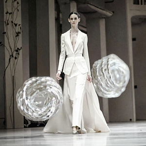 Elegant Wedding Jewelry 925 Sterling <b>Silver</b> Zircon <b>Wire</b> Stud Earrings Children's Women's Trendy Engagement - Product Image 3