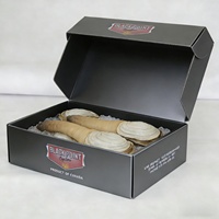 Boîte à fruits de mer étanche en feuille alvéolée PP, directement de l'usine, personnalisée pour produits aquatiques congelés, emballage pour chaîne du froid pour le commerce
