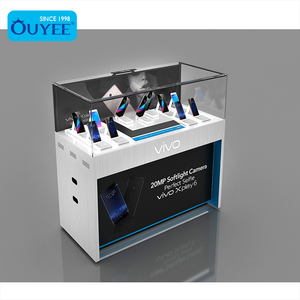 <strong>Cellphone</strong> <strong>Display</strong> <strong>Showcase</strong> Electronics Shop Counter Design Mobile Phone Case <strong>Display</strong> Mobile Shop Counter - Product Image 2