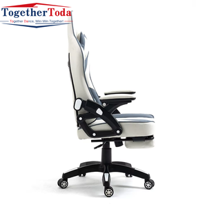 Chaise de jeu ergonomique de luxe à dossier haut personnalisable, inclinable et avec appuie-tête réglable, idéale pour les longues sessions de jeu - Product Image 4
