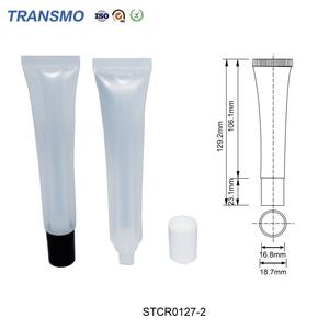 Custom OEM <b>Squeeze</b> Tube 15ml Lip Gloss Tube Container for Lip Tint & Lipstick Packaging Wholesale - Product Image 2