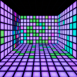 Juego Interactivo de Baile con Piso LED Activado, <span class=keywords><strong>Escape</strong></span> <span class=keywords><strong>Room</strong></span> de Team Building, Super Grid Pixel de 30x30cm, La Sala de Juegos Es Lava - Product Image 3