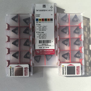 TOMT100408PDER-MJ AH3135 TUNGALOYS <b>Square</b> Tungsten Carbide Inserts CNC Lathe <b>Tool</b> PVD CVD Coating External Turning 3-Year - Product Image 5