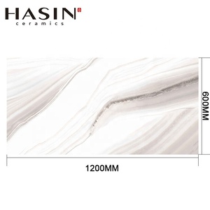 Controlde lasenfermedadesde Atlanta chino ágata mira losas de piedra 60x120 de baldosas de porcelana (blanco mármol) - Product Image 3