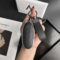 Housse de protection premium Dongfeng pour clé de voiture Nammi 01 avec porte-clés détachable 2025 – Accessoire intérieur élégant