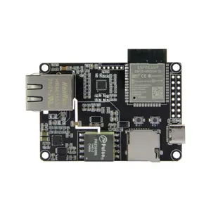 TTGO T-Internet-POE ESP32 WROOM LAN8720A Chip Ethernet Adapter And Downloader Expansion Board Programmable Hardware