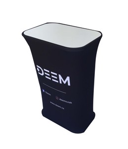 Pop up meja kain tampilan penghitung promosi iklan yang dapat dilipat - Product Image 1