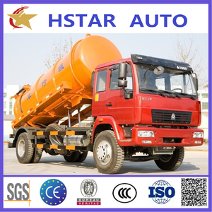 Howo 4X2 6 roues 8000L véhicule de rinçage des égouts 2025 camion de nettoyage de rue 190HP camions-citernes sous vide à vendre - Product Image 2