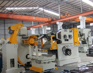 Alimentador automático tres en uno de placa que desenrolla la máquina enderezadora de Metal Servo alimentador para máquina de estampado - Product Image 4