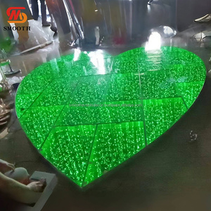 Decoración de Fiesta SMOOTH, Lámpara LED en Forma de Corazón para Escenario, Iluminación Brillante para Bodas - Product Image 2