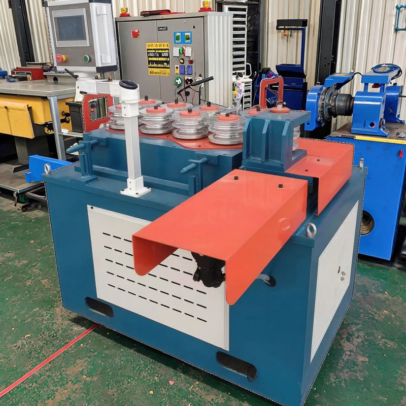 Steel Tube Extruder Round Tube Flattening