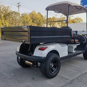 Véhicule de golf utilitaire tout-terrain électrique ou à essence <span class=keywords><strong>2</strong></span> places 4 roues avec grand lit de chargement pour le ramassage - Product Image 3