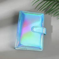 Personnalisé De Haute Qualité Pu En Cuir Budget 6 Anneau Liant Bureau Fournitures A5 A6 Liant Anneau Planificateur Portable